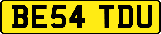 BE54TDU