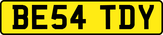 BE54TDY