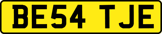 BE54TJE