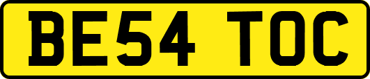 BE54TOC