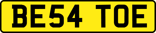 BE54TOE