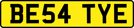 BE54TYE