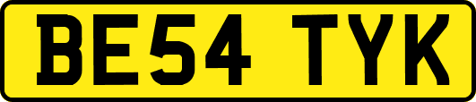 BE54TYK