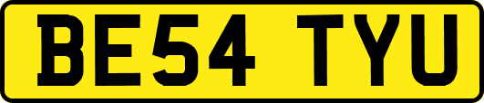 BE54TYU