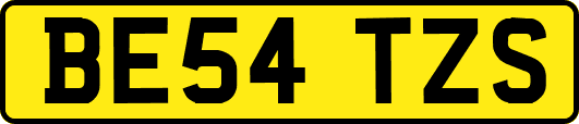 BE54TZS