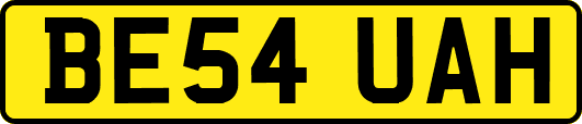 BE54UAH