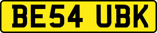 BE54UBK