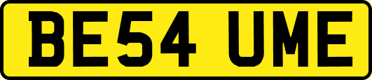 BE54UME