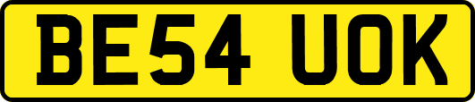 BE54UOK