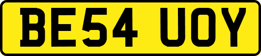 BE54UOY