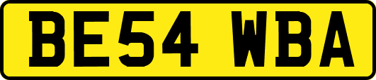 BE54WBA