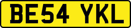 BE54YKL