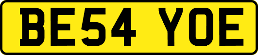 BE54YOE