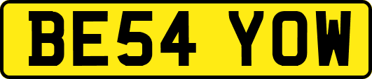 BE54YOW