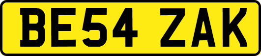 BE54ZAK