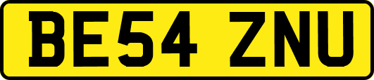 BE54ZNU