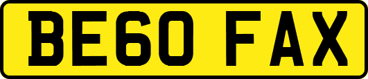 BE60FAX