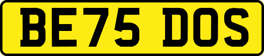BE75DOS
