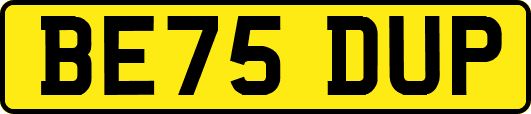 BE75DUP