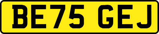 BE75GEJ