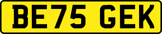 BE75GEK