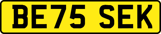 BE75SEK