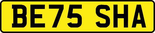BE75SHA