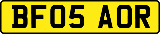 BF05AOR