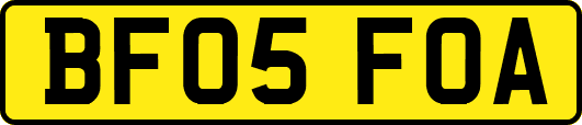 BF05FOA