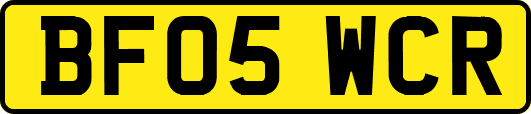 BF05WCR