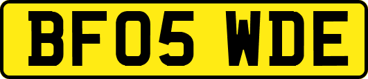 BF05WDE