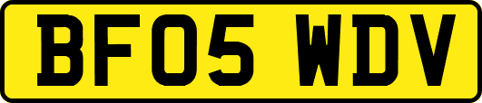 BF05WDV