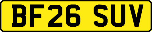 BF26SUV