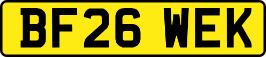 BF26WEK