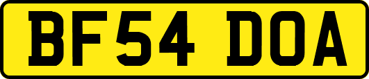 BF54DOA