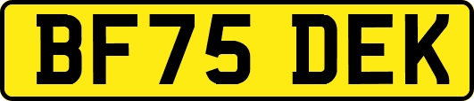 BF75DEK