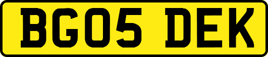 BG05DEK