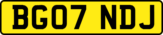 BG07NDJ