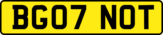 BG07NOT