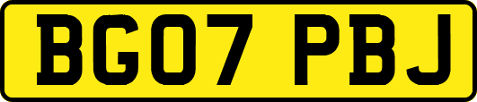 BG07PBJ