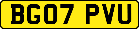 BG07PVU