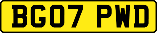 BG07PWD