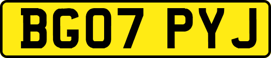 BG07PYJ