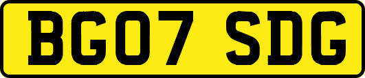 BG07SDG