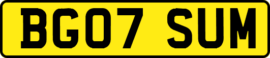 BG07SUM