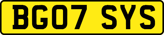 BG07SYS