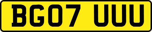 BG07UUU