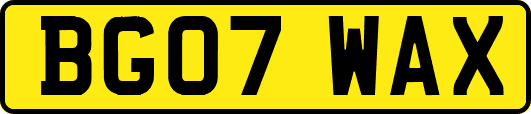 BG07WAX