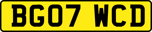 BG07WCD