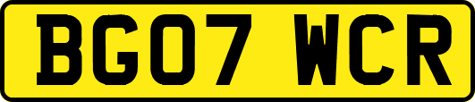 BG07WCR